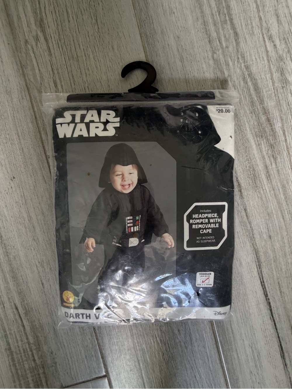 Star Wars Darth Vader Toddler Costume - Black